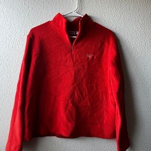 Reebok dark Orange vintage fleece crewneck! 🧡